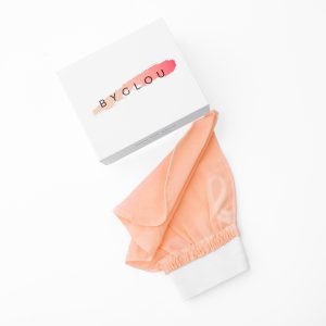 Silk exfoliating mitt